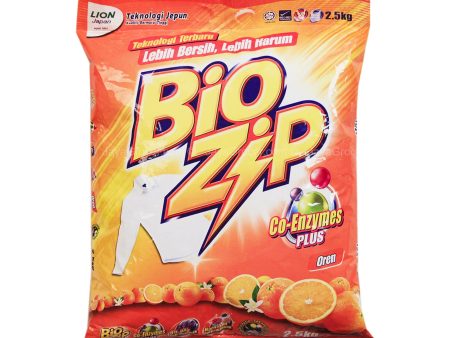 BioZip Orange Detergent Powder 2.3kg on Sale