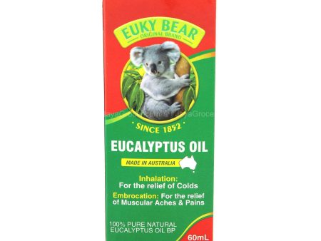 Euky Bear Eucalyptus Oil 60ml Online Hot Sale