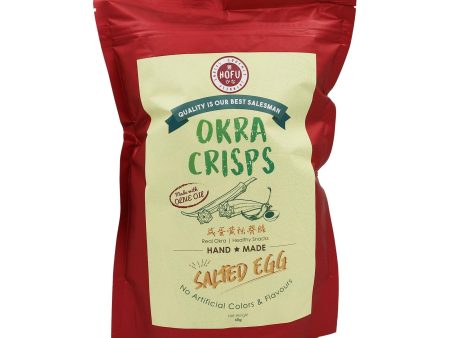 Hofu Salted Egg Okra Crisps (Salted Egg Lady Finger Crisps) 60g Online now