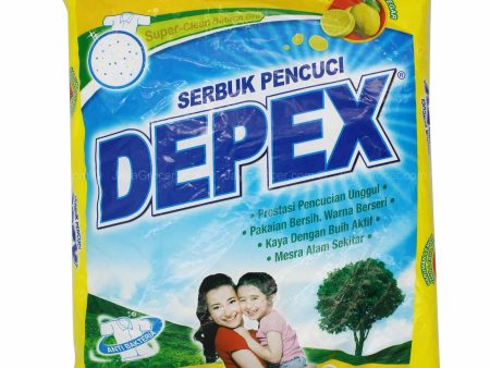 Depex  Detergent Powder Lemon 2.5kg Hot on Sale