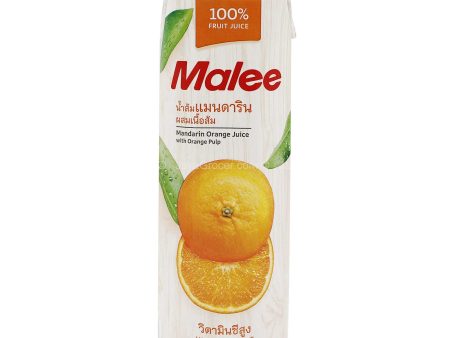 Malee 100% Mandarin Orange Juice with Pulp 1L For Sale