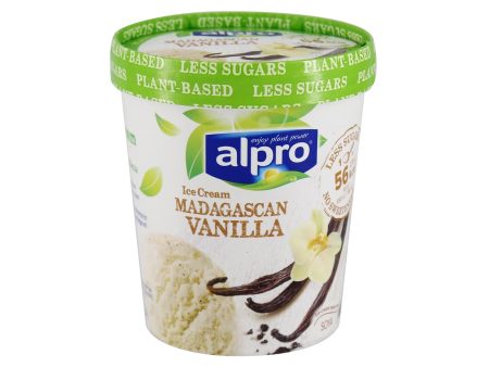 Alpro Madagascan Vanilla Ice Cream 500ml Online now