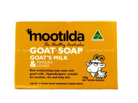 Mootilda Goat Soap with Goat s Milk & Manuka Honey 100g For Discount