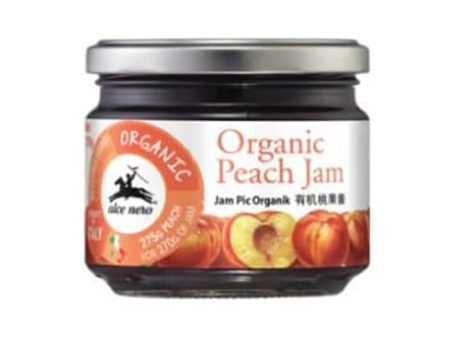 Alce Nero Organic Peach Jam 270g Online Hot Sale