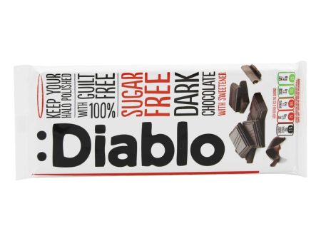 Diablo Sugar Free Dark Chocolate with Sweetener 85g Online Sale