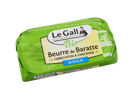 Le Gall Bio La Motte d’Antan (The motte d’antan Organic Sweet Butter) 125g For Sale