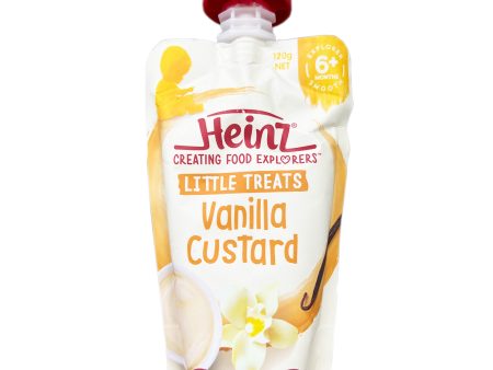 Heinz Vanilla Custard Puree (6 months above) 120g Fashion