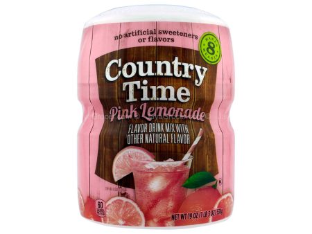 Country Time Pink Lemonade Flavor Powder Mix 538g on Sale