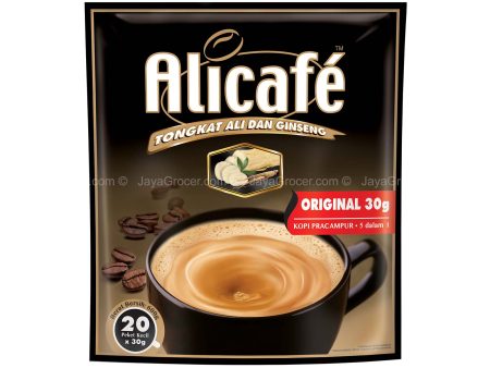 Alicafe Tongkat Ali Ginseng Premix Coffee 30g x 20 Cheap