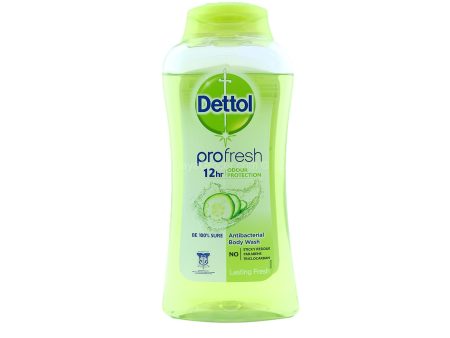 Dettol Pro Fresh Lasting Fresh Antibacterial Body Wash 250ml Cheap