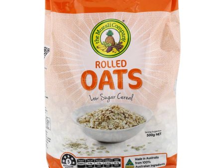 The Muesli Company Rolled Oats Plain 500g Online