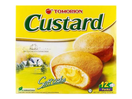 Tomorion Custard Filling Soft Cake 276g on Sale