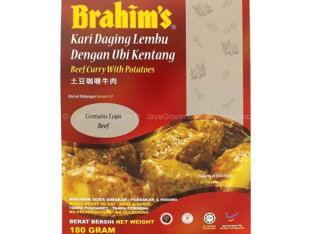 Brahim’s Beef Curry with Potatoes 180g Online