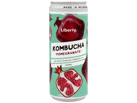 Liberty Kombucha Pomegranate 330ml Sale