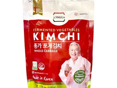 Jongga Fermented Vegetables Kimchi (Whole Cabbage) 500g For Discount