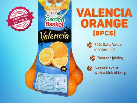 Valencia Orange 8pcs pack Online