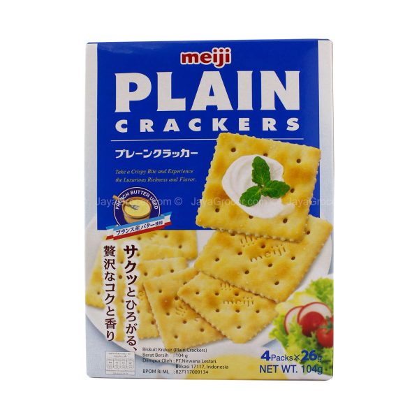 Meiji Plain Craker 104g Online Hot Sale