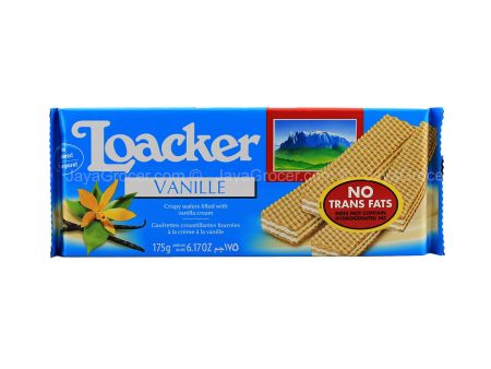 Loacker Vanille Biscuit 175g Discount