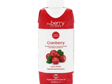 The Berry Company Cranberry Juice 330ml Online