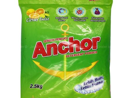 Anchor Detergent Powder Citrus Twist 2kg Hot on Sale