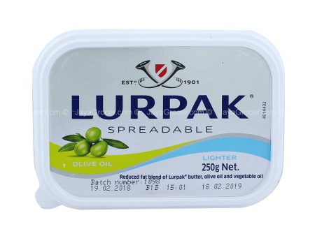 Lurpak Spreadable Unsalted Butter 250g Sale