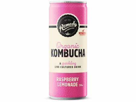 Remedy Organic Kombucha Raspberry Lemonade Sale