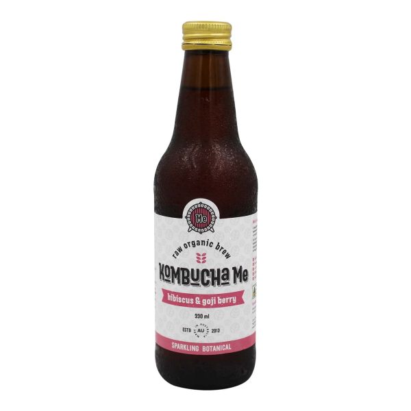 Kombucha Me Hibiscus & Goji Berry Sparkling Botanical 330ml Cheap