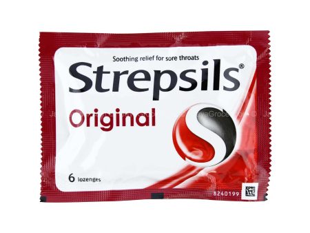 Strepsils Original Lozenge Sore Throat Relief 1 pack Fashion