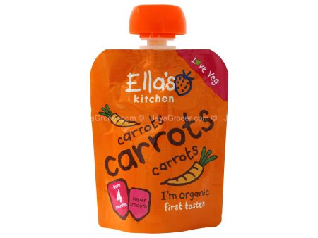 Ella s Kitchen Carrots Organic Baby Food Pouch 70g Sale