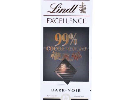 Lindt Excellence Dark 99% Cocoa Chocolate Bar 50g Sale