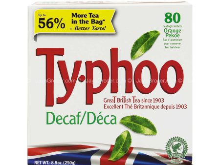 TYPHOO DCFF RUND TEA BGS BRTSH BLND80.00 Online Hot Sale