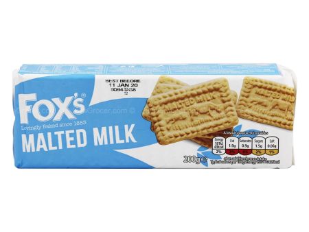 Fox s Malted Milk Biscuit 200g Online Sale