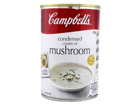 Campbells Australia Cream of Mushroom Condensed Soup 420g For Cheap