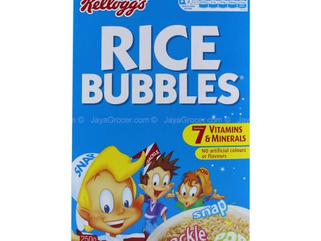 Kellogg’s Rice Bubbles Cereal 250g Online