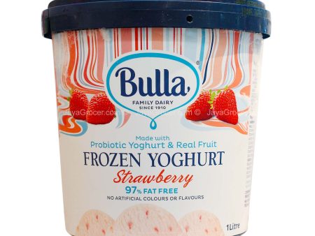 Bulla Strawberry Frozen Yogurt 1L Sale