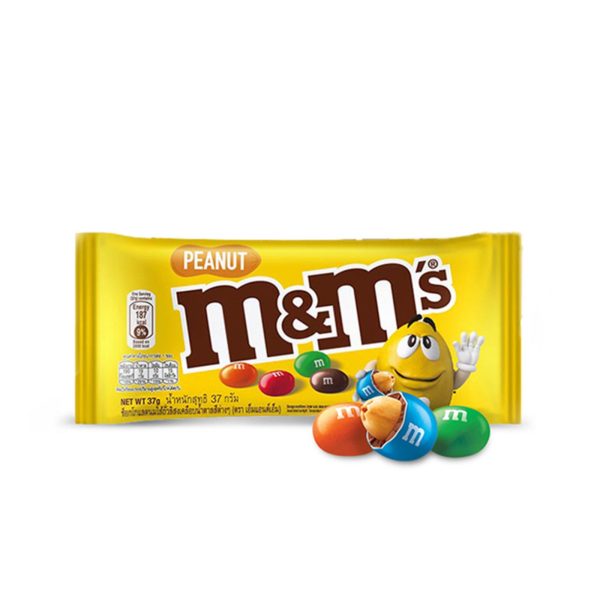 M&M Peanut Chocolate Candies 37g Online now