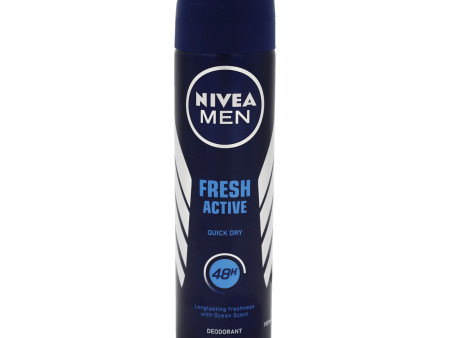 Nivea Men Fresh Active Anti Perspirant Spray 150ml For Cheap