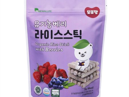 Renewallife DdoDdoMam  Organic Rice Stick - Berry 20g Hot on Sale