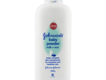 Johnson’s Baby Powder Milk + Rice 500g Fashion