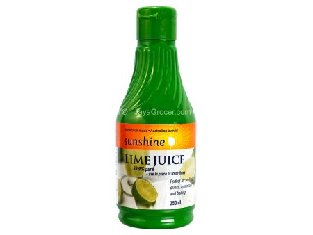 Sunshine Lime Juice 250ml Hot on Sale