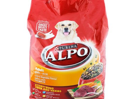 Alpo adult lamb +vege dog food 3kg *1 For Discount