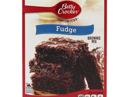 Betty Crocker Fudge Brownie Mix 519g on Sale