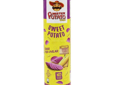 Mister Potato Sweet Corn Flavour Sweet Potato Crisps 130g Online