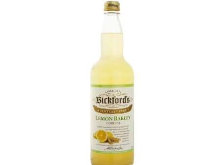 Bickford’s Lemon Barley Cordial 750ml For Discount