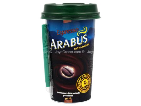 Arabus Espresso Coffee 200ml For Discount