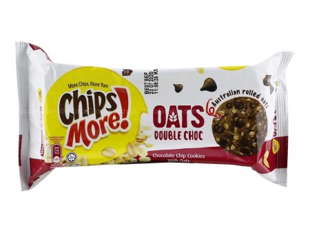 Chipsmore Oats Double Choc Cookies with Oats 163.2g Fashion