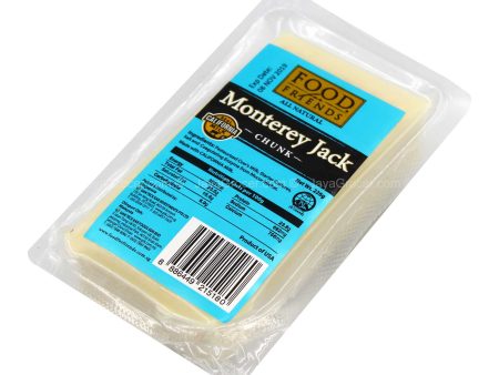 Food For Friends Monterey Jack Chunk Cheese 226g Supply