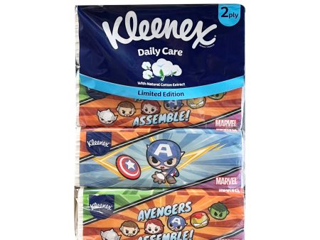 Kleenex Natural Clean Facial Tissues 160pcs x 4 Online