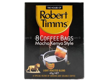 The House of Robert Timms Mocha Kenya Style Coffee 45g Sale