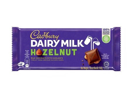 Cadbury Dairy Milk Hazelnut Chocolate Bar 160g Online now